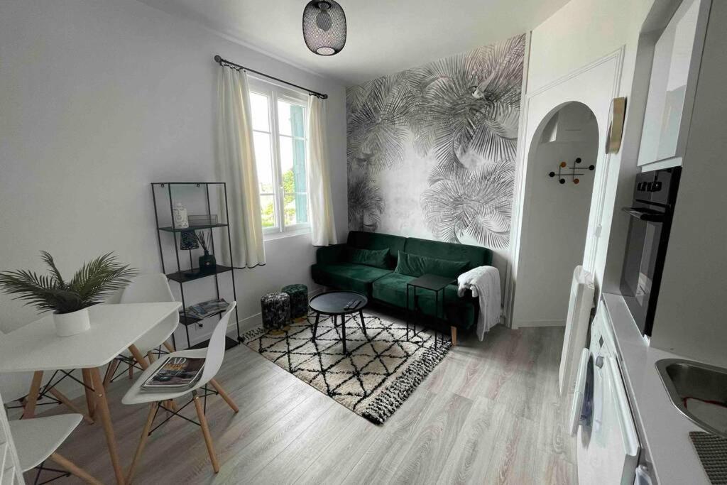 L'Oiseau Bleu Appt 2 Pieces , 150 M De La Plage Apartment Blonville-sur-Mer Exterior foto